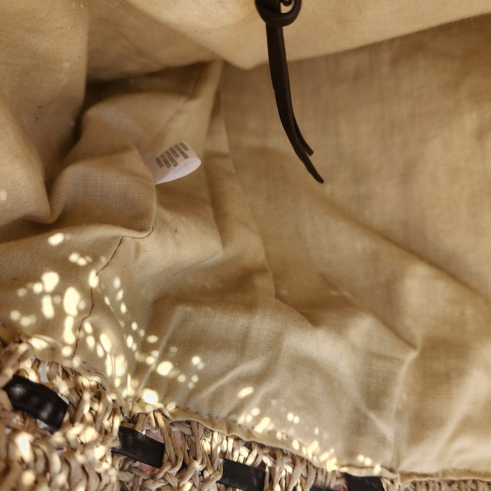 Eddie Bauer Natural Woven Tote - Picture 7 of 11